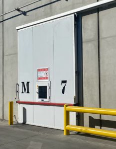 Gastight CA Door on Ext. Tilt-Up Concrete