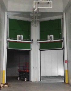 Vertical Lift Gastight CA Door with Motor